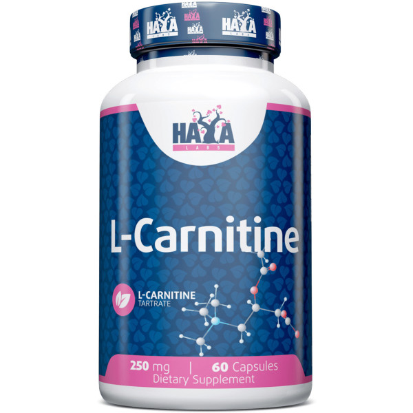 Haya Labs L-carnitine 250 Mg. - 60 Caps