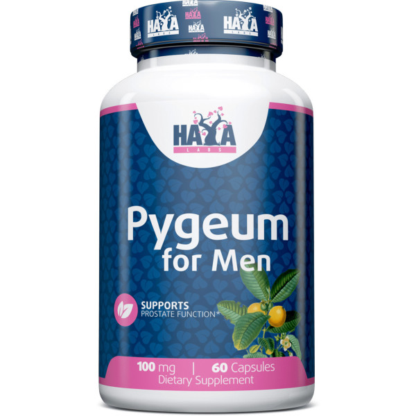 Haya Labs Pygeum For Men 100 Mg. - 60 Softgels 