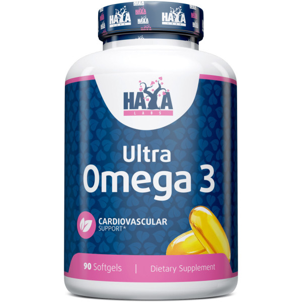 Haya Labs Ultra Omega 3 - 90 Softgels