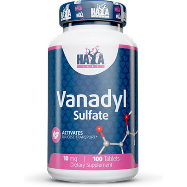 Haya Labs Vanadyl Sulfate 10 Mg - 100 Tabs.