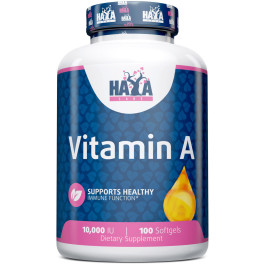 Haya Labs Vitamin A 10000 Iu - 100 Softgels