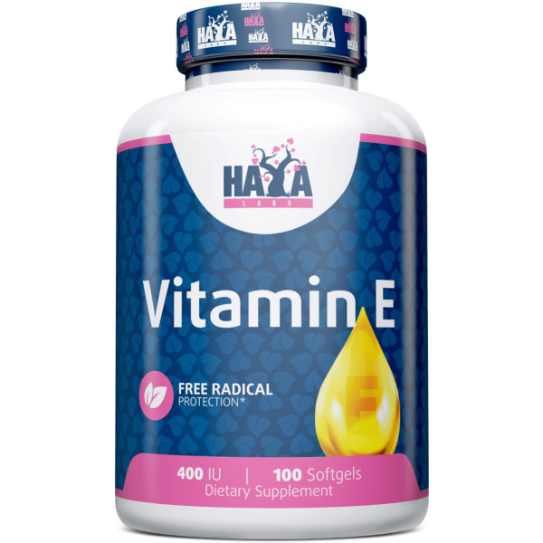 Haya Labs Haya Vitamin E 400 Iu - 100 Softgels
