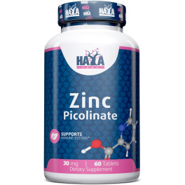 Haya Labs Zinc Picolinate 30 Mg - 60 Tabs