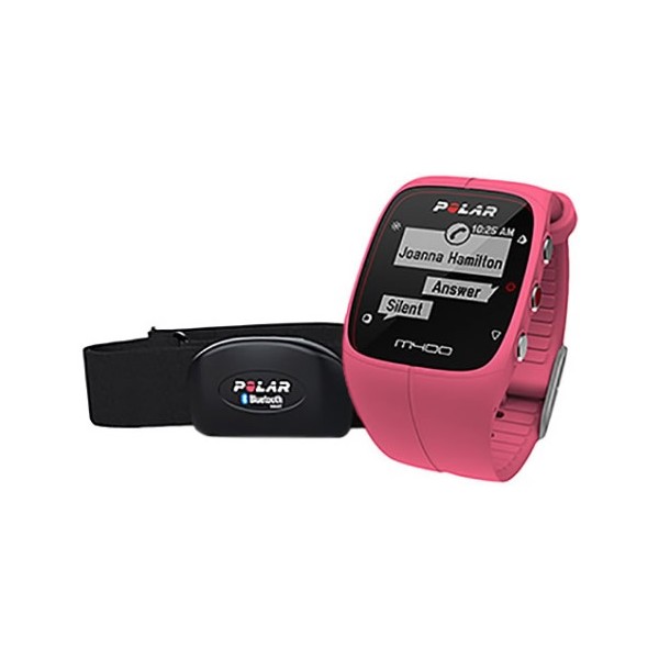 Polar M400 GPS Integrado Rosa con H7 HR Sensor