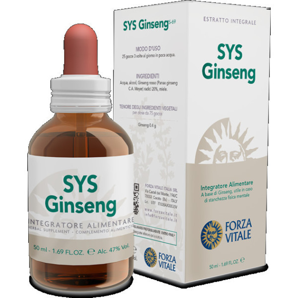 Forza Vitale Sys Ginseng Rosso 50 Ml