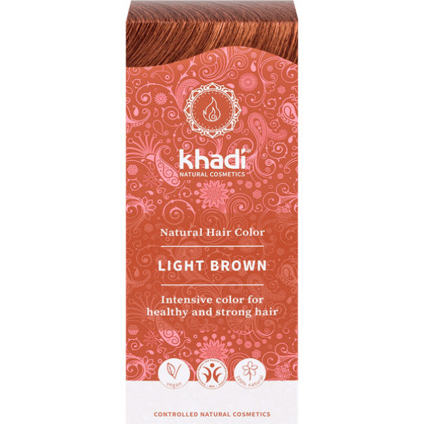 Khadi Kruidenkleurstof Lichtbruin 500 G