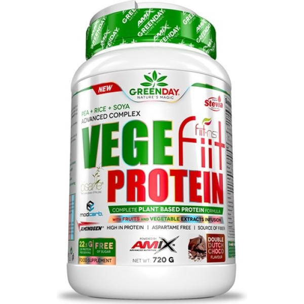 Amix GreenDay Vegefiit Protein - Plantaardige Protein 720 gr