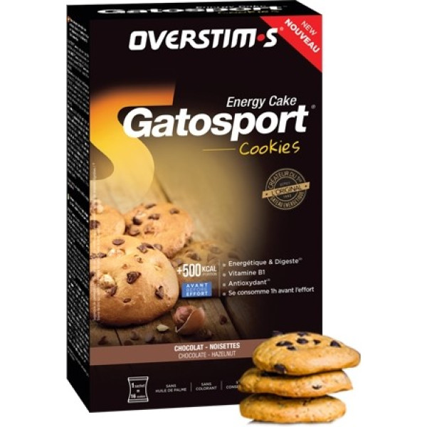 Overstims Energy Cake Biscuits Gatosport 400 gr