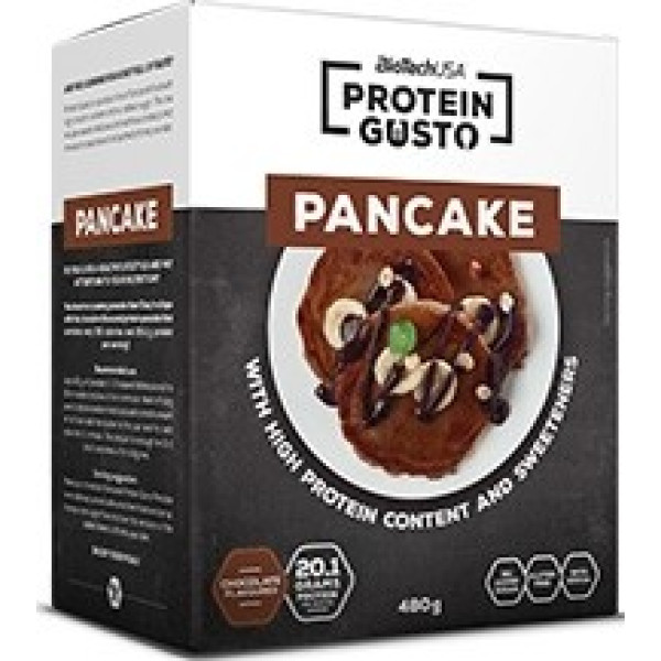 BioTechUSA Protein Gusto - Pancake Chocolate 480 gr