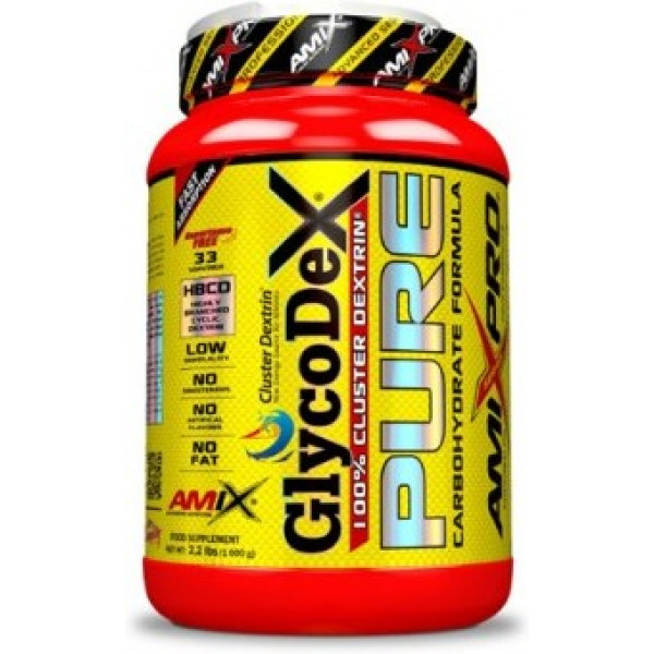 Amix Pro Glycodex Pure 1 Kg - Bestehend aus schnell absorbierbaren Kohlenhydraten, Cluster-Dextrin / Fu00f6rdert die Muskelregeneration
