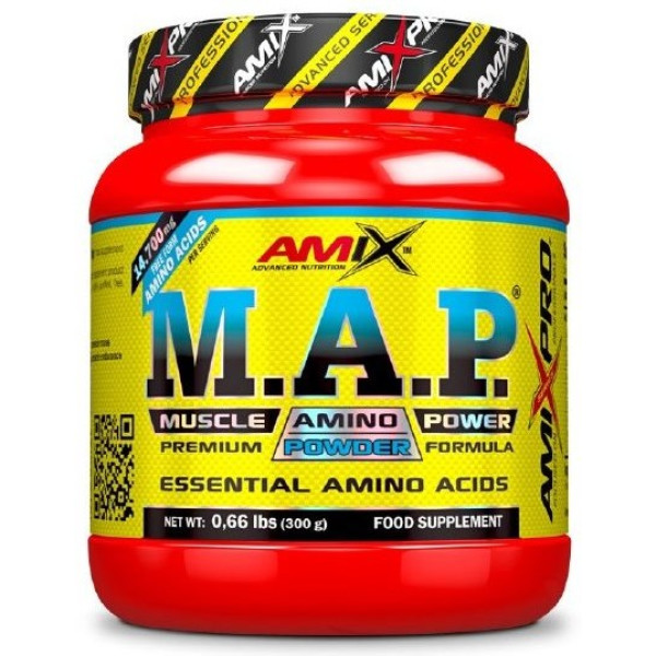 Amix Pro M.A.P Pulver 300 Gr - Bestehend aus essentiellen Aminosäuren + Hilft bei der Muskelregeneration