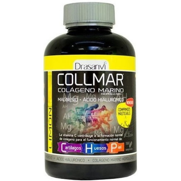 Drasanvi Collmar Collageen Magnesium + Hyaluronzuur 180 kauwtabletten