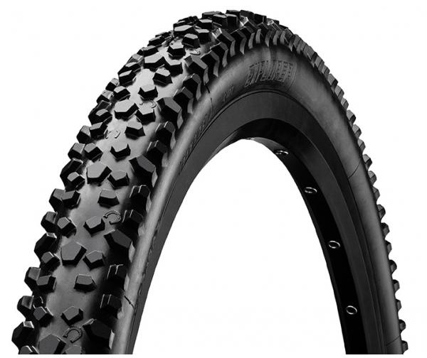 Continental Buitenband Explorer Zwart/zwart Draad - 20x1.75