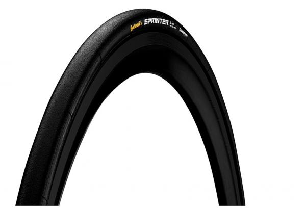 Pneu Tubular Skin Preto/Preto Continental Sprinter - 28x25mm