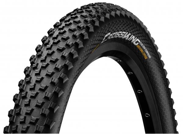 Continental Cross King Protection Black/Black Folding Leather Tire - 27.5x2.80