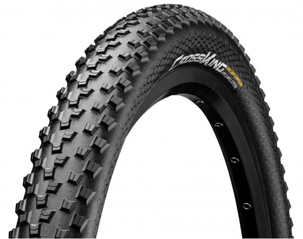 Continental Tire Cross King Shieldwall preto/preto pele dobrável - 27,5 x 2,20