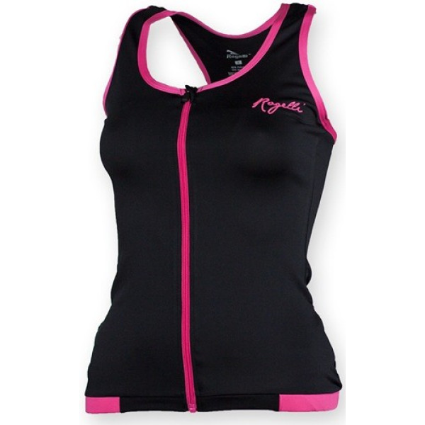 Rogelli Top Mujer Abbey Negro Rosa