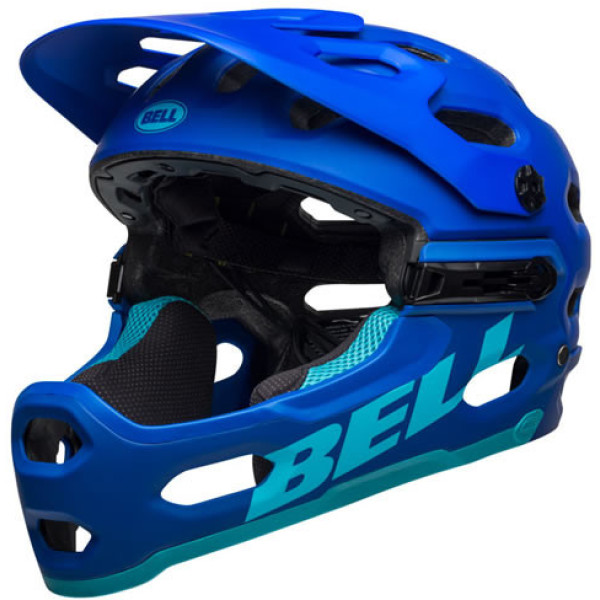 Bell Super 3R MIPS Helm Mat Blauw