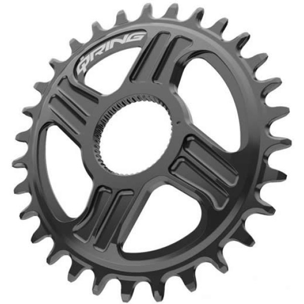 Rotor Plato Mtb Q-Ring QX1 Direct Mount Compatible Hawk-Raptor-Kapic Negro