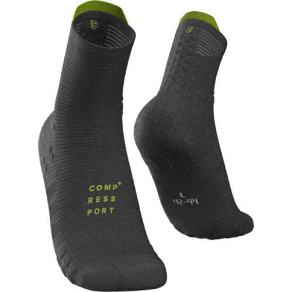 Compressport Calcetines Socks Run High V3 Black Edition Negro