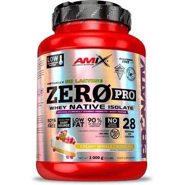 Amix Protein ZeroPro 1 Kg - Hilft bei der Erholung nach dem Training + Vollständige Absorption