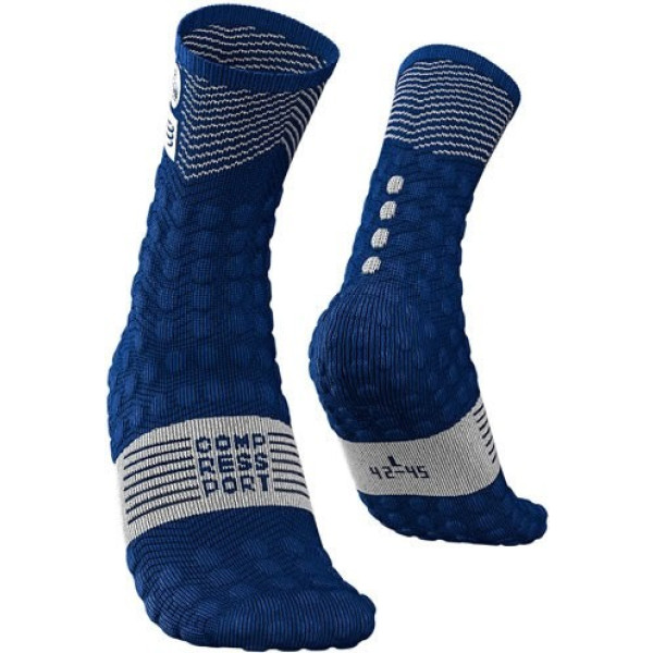 Compressport Pro Racing Socks v3.0 Ultra-Trail Calcetines UTMB Azul