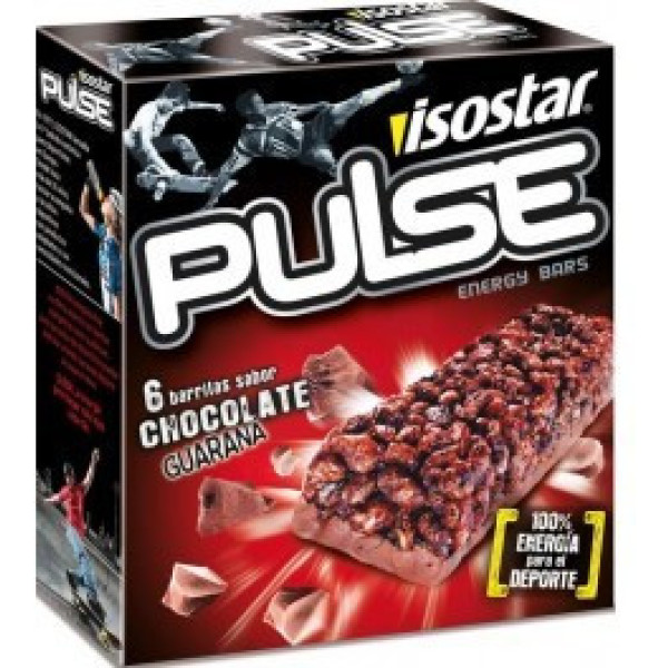 Isostar Pulse Bars mit Cerealien 6 Riegel x 23 gr
