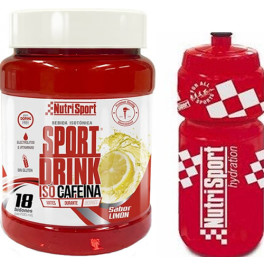 Nutrisport Sport Drink con Cafeina 990 gr + Bidon 750 ml