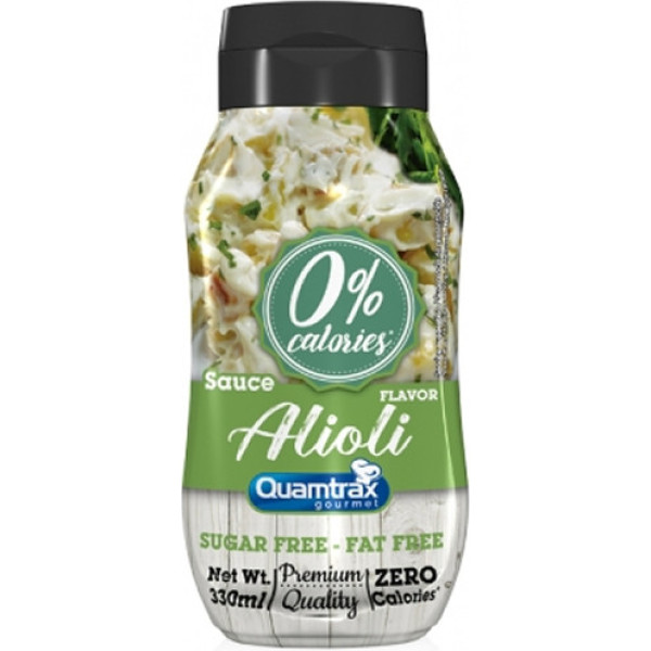 Quamtrax Sauce Alioli sans Calories 330 ml