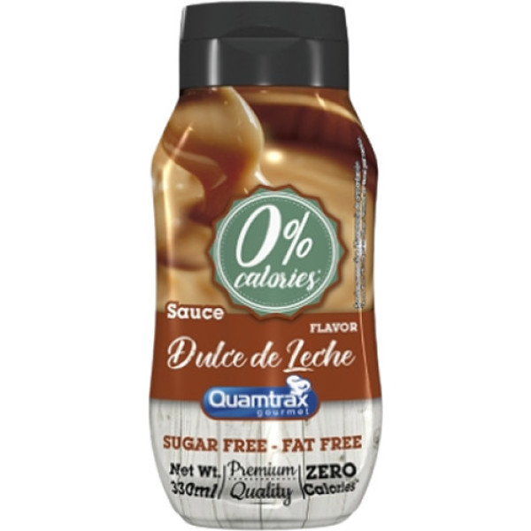 Quamtrax Dulce de Leche Syrup without Calories 330 ml
