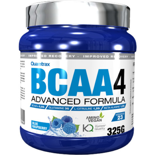 Quamtrax BCAA 4 325 gr Erhöht die Muskelkraft und Kraft