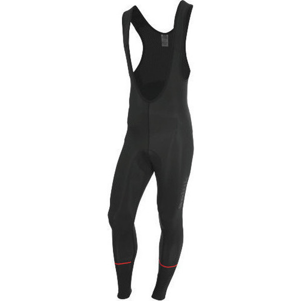 Spiuk Sportline Culote Largo Tirantes Anatomic Hombre Negro - Rojo