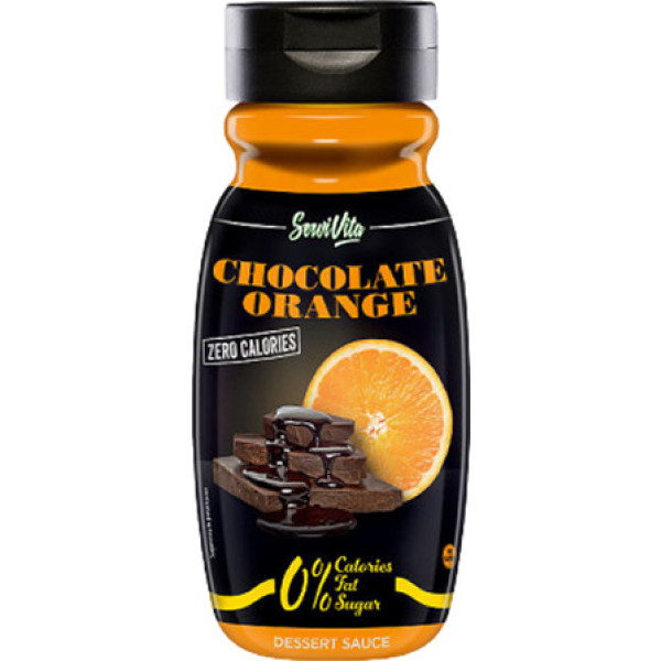 Servivita Syrup Chocolate and Orange without Calories 320 ml