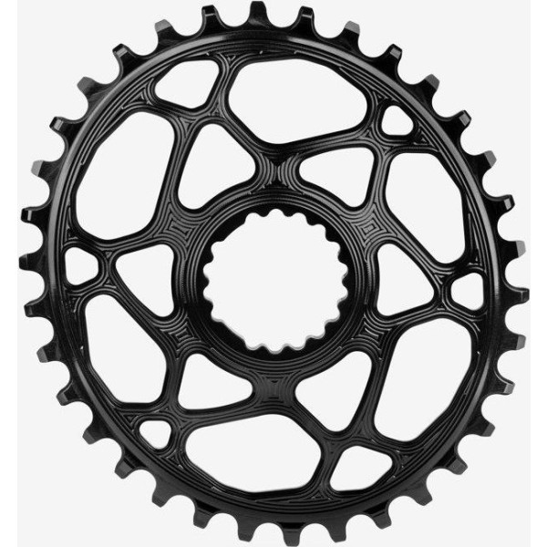Absolute Black Chainring Mtb Oval Cannondale Hollowgram Dm Black