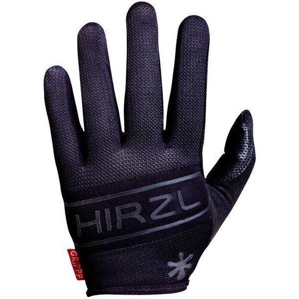 Hirzl Handschoenen Grippp Comfort Ff All Black - Lange fietshandschoenen