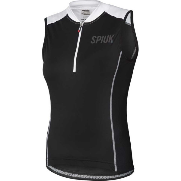 Spiuk Sportline Maillot S/m Indoor W Mujer Negro