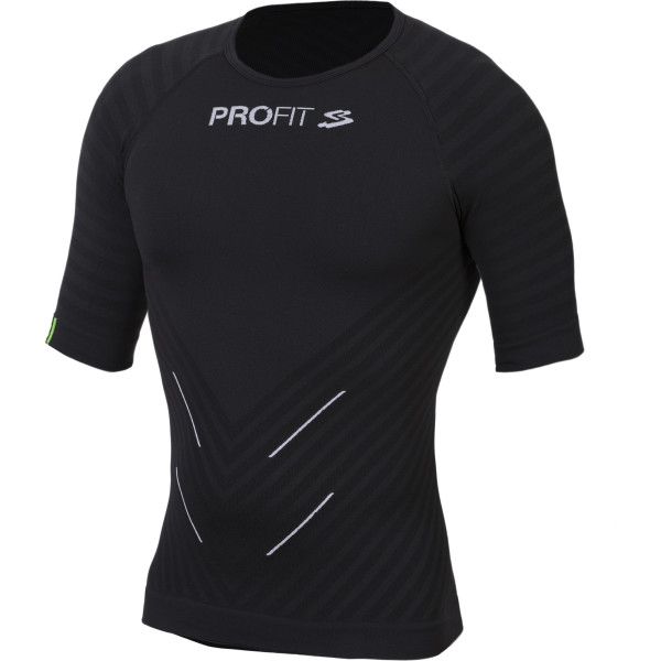 Spiuk Sportline Camiseta M/c Profit Cold&rain Unisex Negro