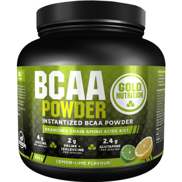 Gold Nutrition BCAA-Pulver 300 gr