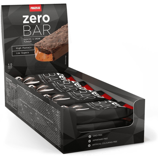 Prozis 12 X Zero Bar 40 G - Bajo Contenido En Azúcares