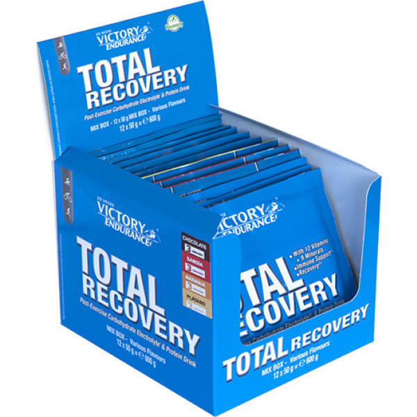 Victory Endurance Total Recovery Mix Box 12 sobres x 50 gr