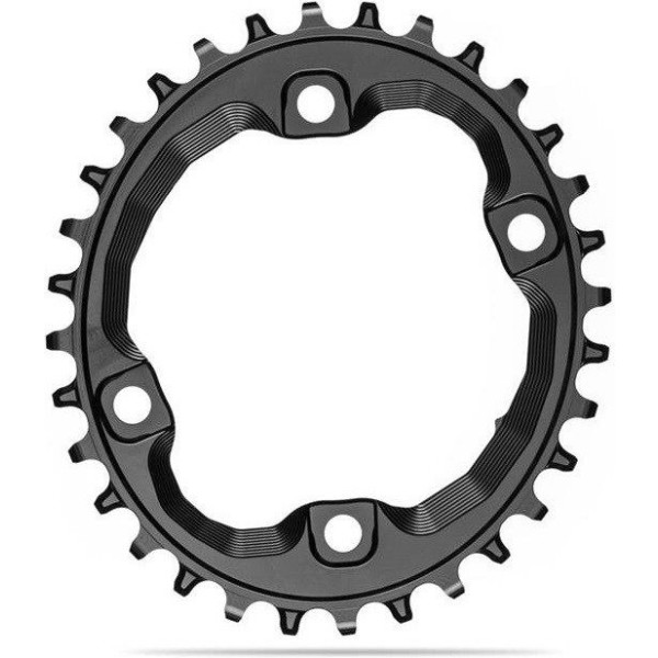 Absolute Black Plato Oval  xt M8000/mt700 Assymetrical N/w Chainring For Shimano Hg+ 12spd (tornillos Incluido)