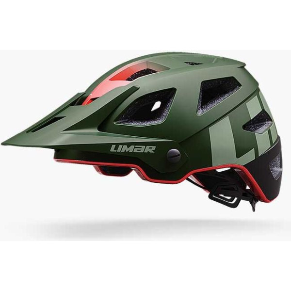 Limar Casco Delta matt Dark Green M (20)