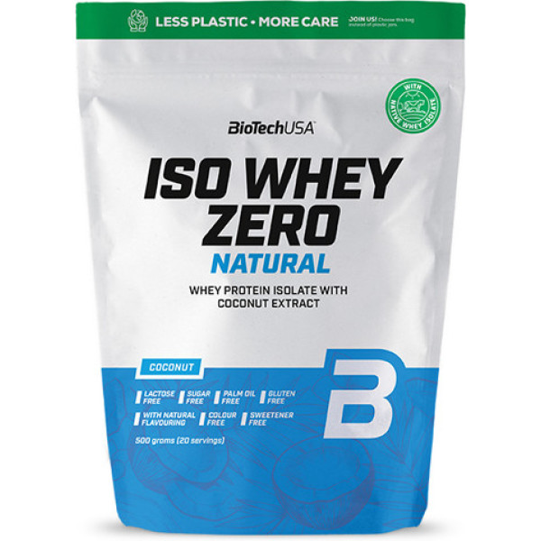 BioTechUSA Iso Whey Zero Naturel 500 gr