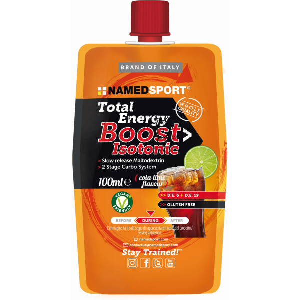 NamedSport Total Energy Boost Isotonic 18 unid x 100 ml