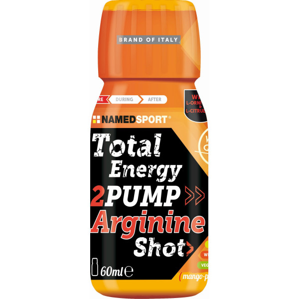 NamedSport Total Energy 2pump Arginine Shot 25 shots x 60 ml