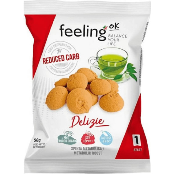 FeelingOK Delizia Start - Biscuits 50 gr