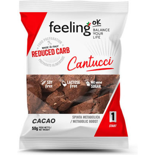 FeelingOK Cantucci Start - Galletas 50 gr