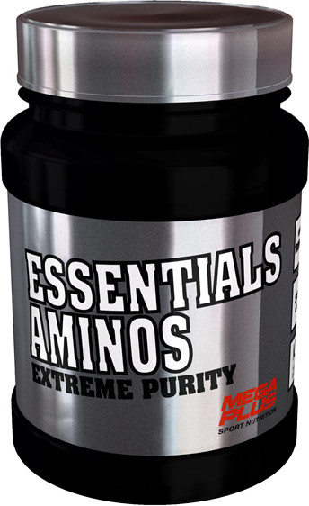 Mega Plus Essentials Aminos Extreme Purity 300 Gr Geschmack Tropische FrüChte-image