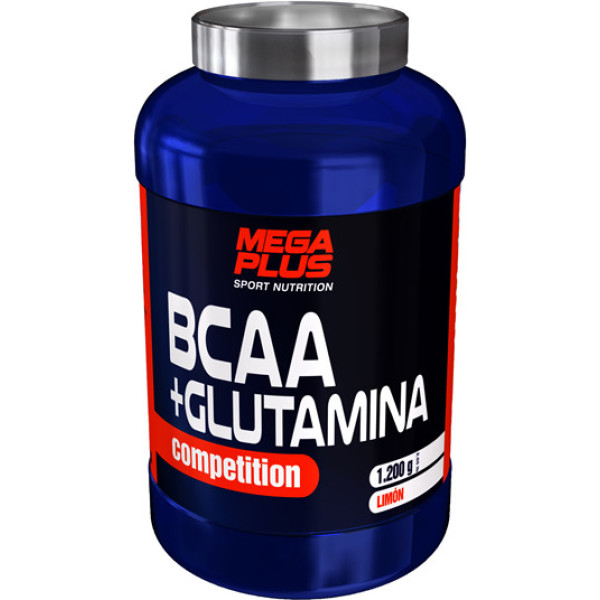 Mega Plus Bcaa + Glutamine Compétition 1,2 Kg