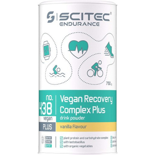 Scitec Endurance Vegan Recovery Complex Plus - Recuperador Muscular 750 gr